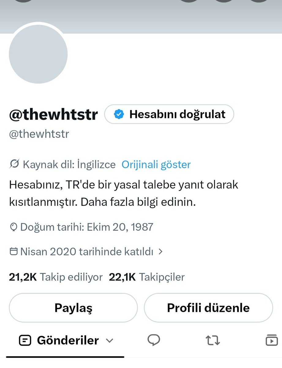 tr_whtstr's tweet photo. Yıllarca bu mecrada hiçbir menfaat beklemeden doğrularınızı alkışlayıp duyurmaya çalıştım. Ne zaman ki, yanlışlarınızı eleştirip içinizdeki çürükleri ayıklayın dedim hemen hesabıma erişim engeli getirdiniz.

Benim nazarımda chp'den farkınız kalmadı.

Size yazıklar olsun @Akparti https://t.co/QDJ06G5KAe