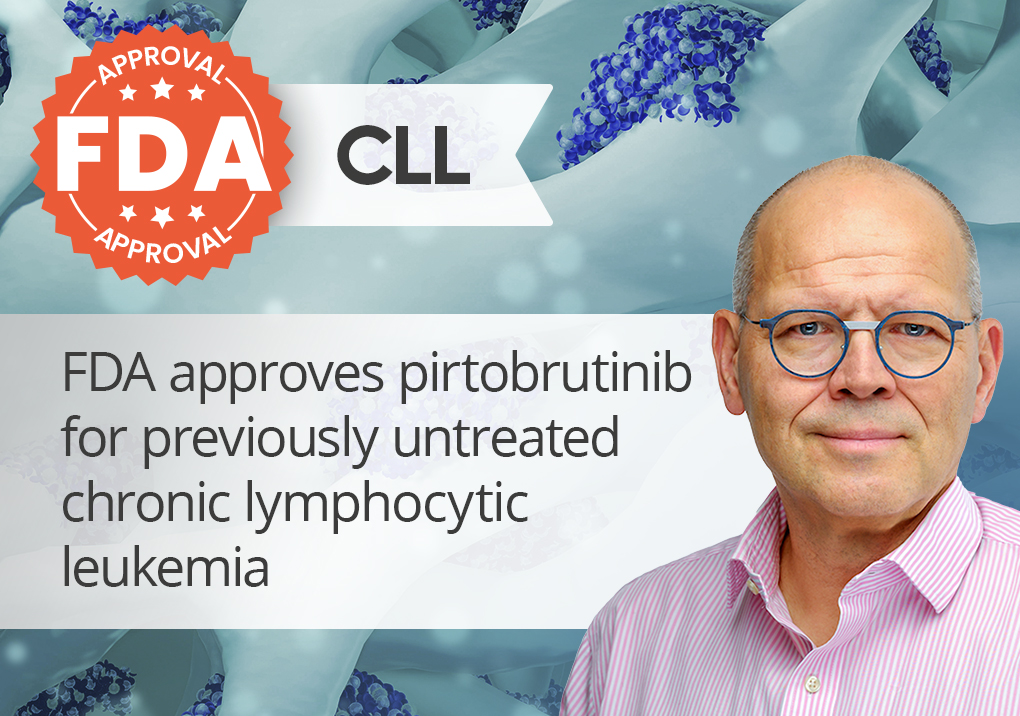 VJHemOnc's tweet photo. 🧬 FDA approval in frontline chronic lymphocytic leukemia!

On October 2, 2026, the FDA approved pirtobrutinib for adults with previously untreated CLL.

Read our latest feature article for insights into the BRUIN CLL-313 trial data and the potential impact of this approval, including expert perspectives from Wojciech Jurczak. 

🗞️ Click here: https://t.co/2808kSMuVb

#Leusm #CLLsm #HemOnc #CTSM