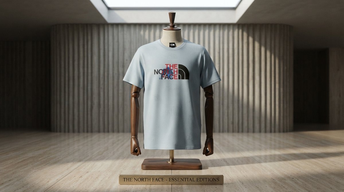 Novleot's tweet photo. Upgrade your daily rotation with the ice blue chill vibe. 

The North Face Layered Graphic Tee now live on Novleot. Crafted with 100% premium combed cotton for ultimate soft comfort.
Special Offer: ৳385 (Reg. ৳659)
Order now: https://t.co/Z6o5e89TUa

#Novleot #Menswear #FashionBD https://t.co/tePZLw7BDe