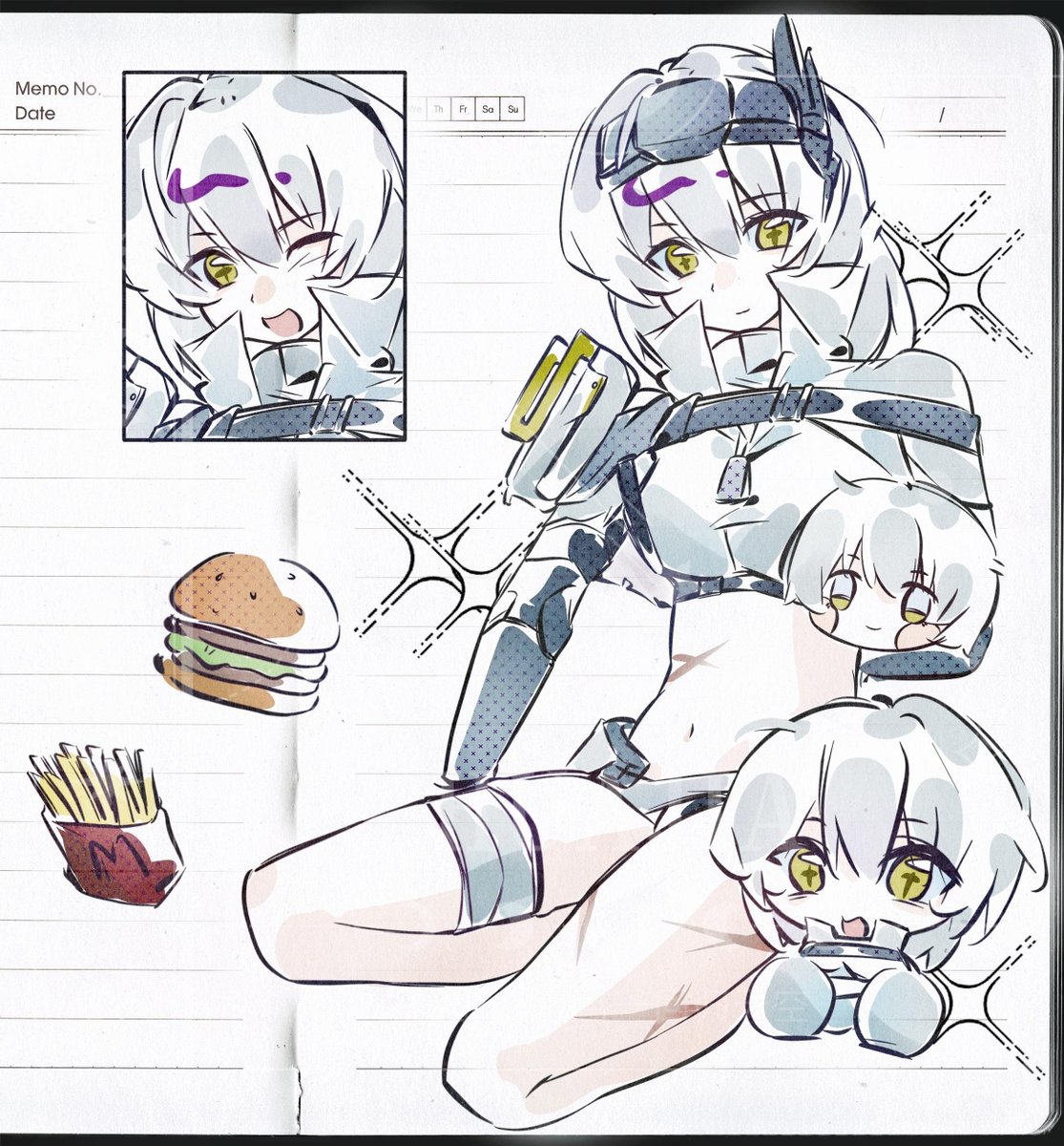 moji282133241's tweet photo. 好甜好萌的脸（约稿） https://t.co/FJHHaIm1nR