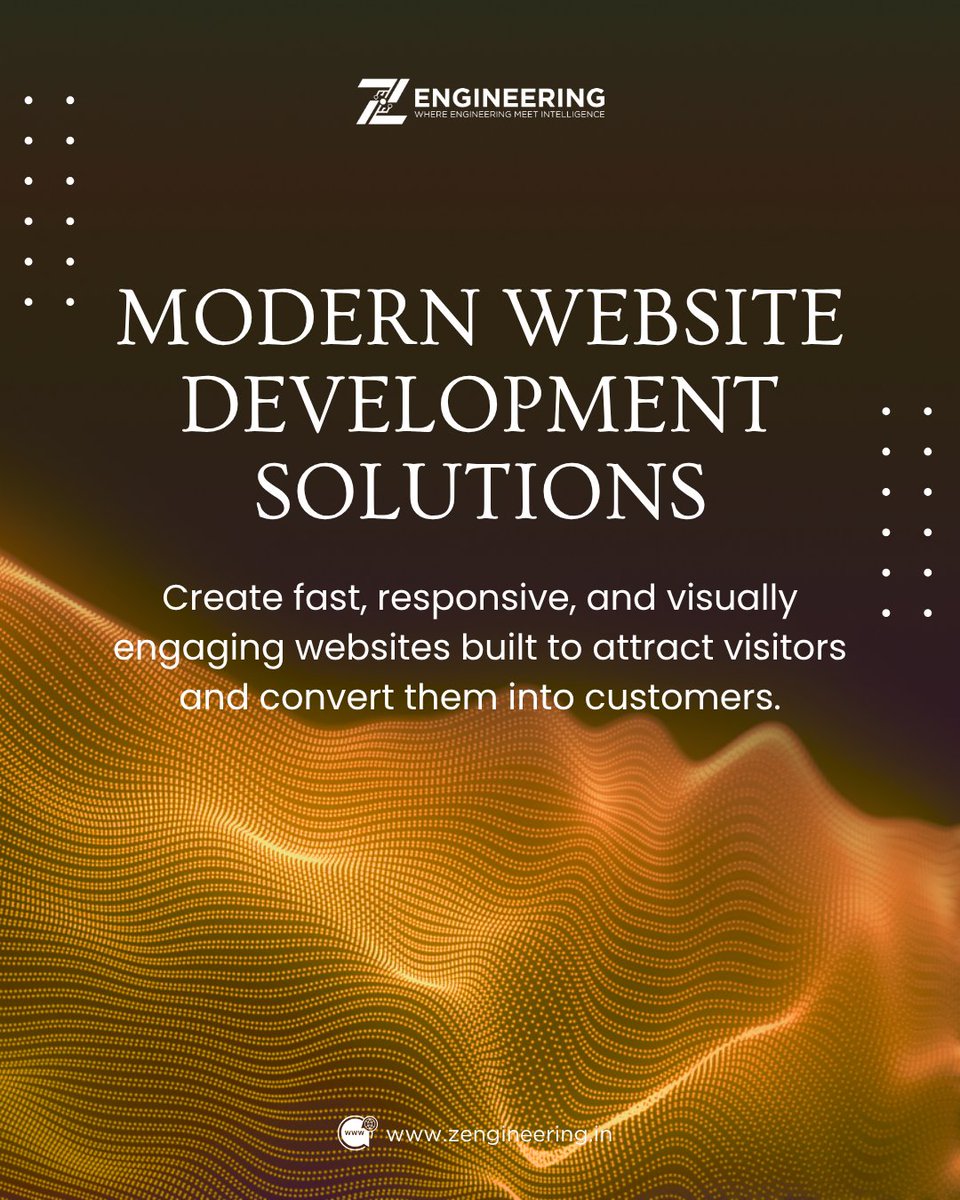 zengineering3's tweet photo. Your website should be fast, modern, and built to convert.

At Z Engineering, we create responsive, scalable websites designed for better user experiences and real business growth.

#WebDevelopment #WebDesign #UIUX #BusinessGrowth #ZEngineering https://t.co/2gSigF7djq