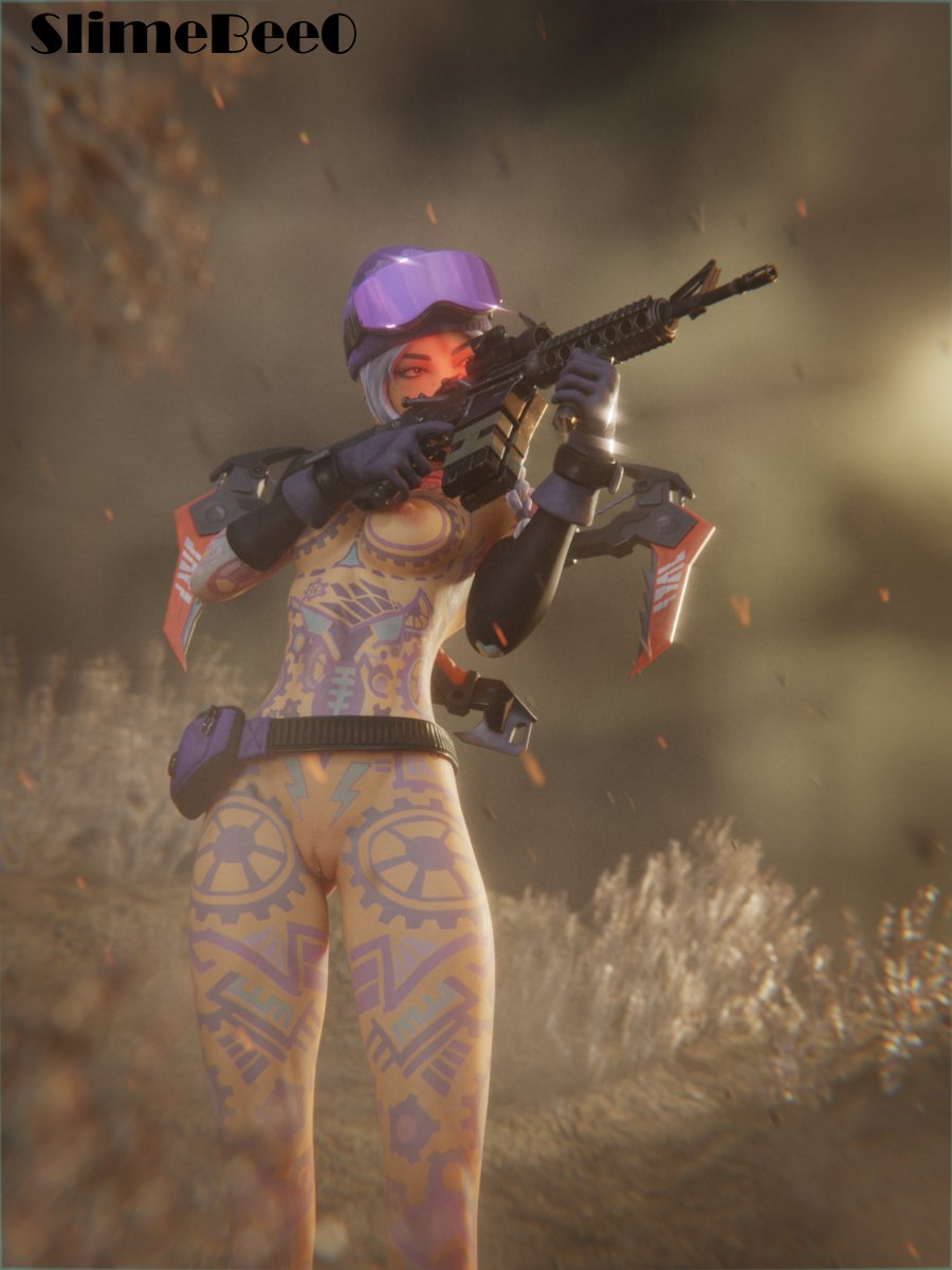 SlimeBee0's tweet photo. I love the tattoos on this character. She has so much swag. I was inspired to make a more visually rich piece with her.

Alt versions on my patreon (https://t.co/byctsefzvQ)

Elite Jules model by
@x_RedEyes
#Fortniteㅤㅤ #FortniteRule34 #EliteJules #nsfw #FortnitePorn #Rule34 https://t.co/5yK5ncXsPI