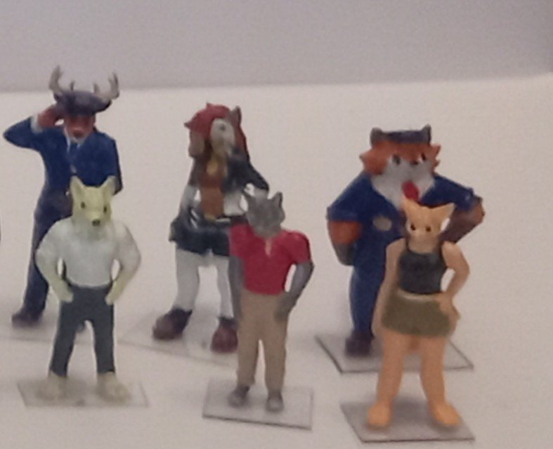 Fredstrains4's tweet photo. @FoxfieldLRS There's our little guy! (I took another photo with all the figurines in general) https://t.co/cW83QopkPQ