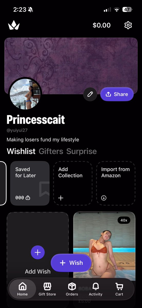 Pay4AsianBrats's tweet photo. Just cashed out my account which goontard manscam addict is going to fill it back up so I can do nothing all day 🤣 https://t.co/TrUaF9AkJy