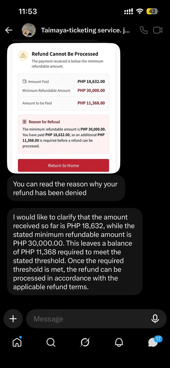 kookienbread's tweet photo. This account is a scammer please avoid.
They refuse to give me my ticket and ask for extra money.
#williamestconcert #WilliamEstConcert #โกงบัตรคอนเสิร์ต #williamest #WilliamEstConcert2026 https://t.co/OSJjIEPxrS