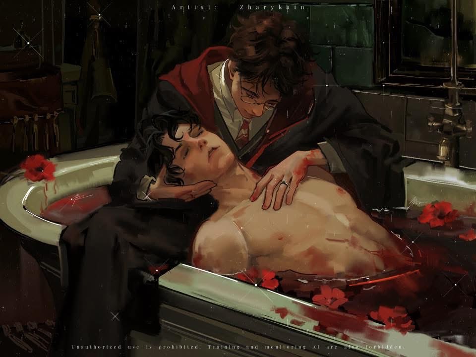 ZharykhinHNL's tweet photo. he never looked more peaceful
than when he was bleeding for me
#tomarry #fanart https://t.co/aO7gpxif6H