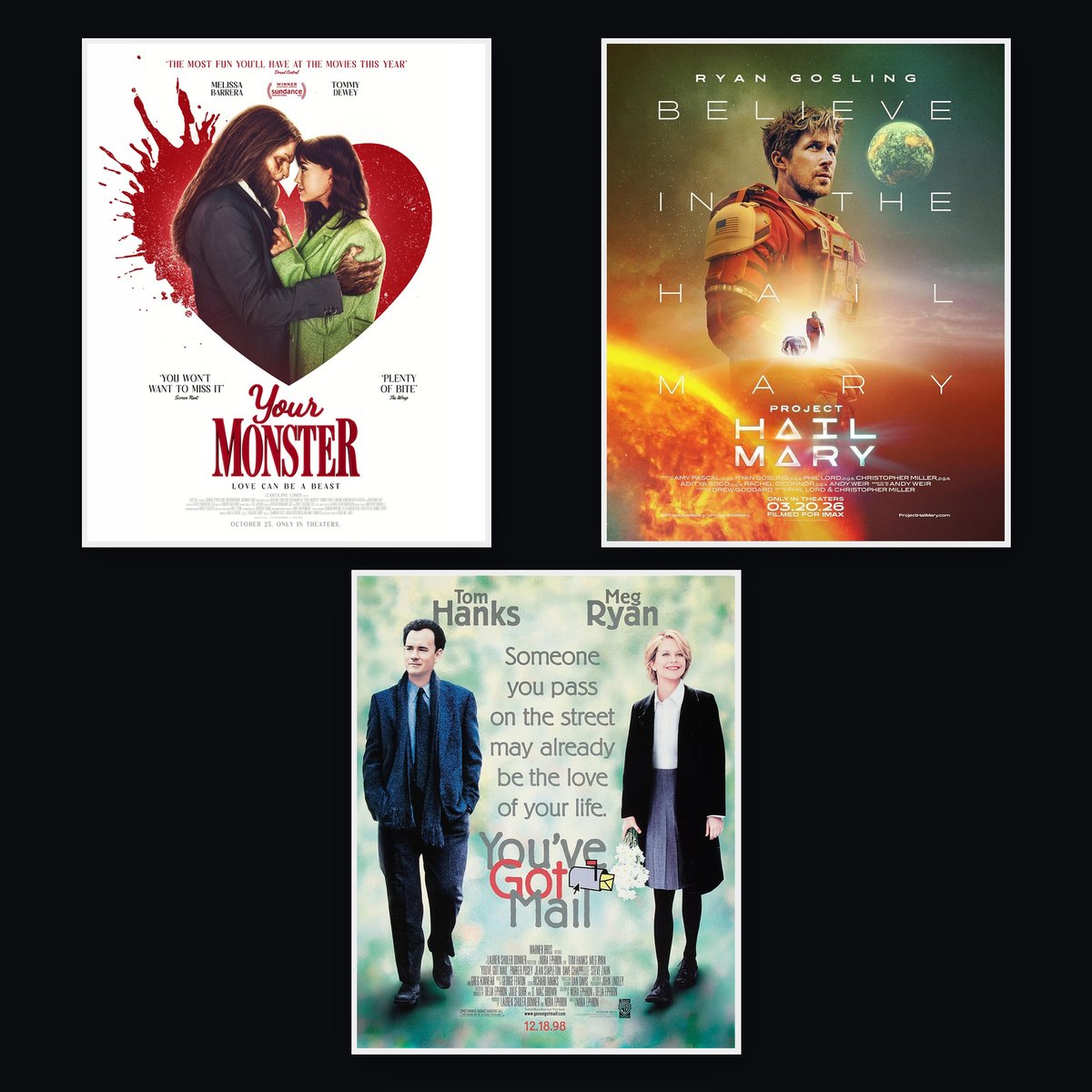 TootReviews's tweet photo. إذا محتار شو تحضر، جمعنالك 10 أفلام متنوعة بين الرعب، الغموض، الرومانسية والخيال العلمي. 🍿
شوف القائمة وخبرنا: أي فيلم شدّك أكتر؟ وأي واحد شفته من قبل؟ 👇 https://t.co/dkb22rxfT8