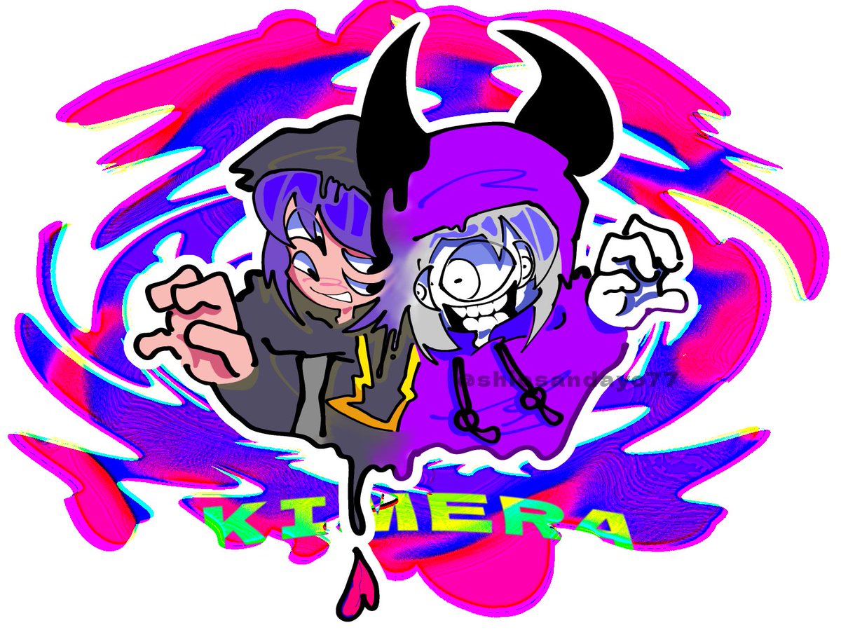 shiosandayo77's tweet photo. #おはぎの生贄
デザが刺さったのでFAです〜💜 
楽しく描かせていただきました‼️‼️ https://t.co/JEYQUlF7tC