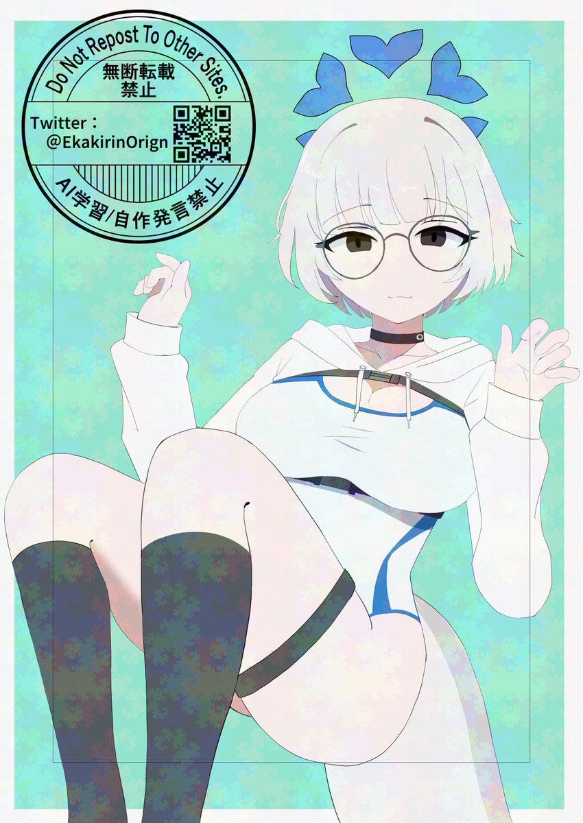 EkakiRinorigin's tweet photo. #ブルアカㅤ
　涼しくなってきたから水着絵の再掲
ケイ（競泳ニーソ）・フブキ（水着）・コトネ https://t.co/5BsHRxrji2