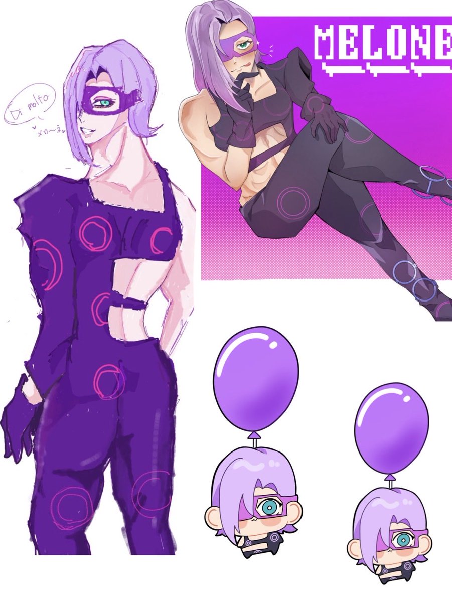 Kinoko3desuyoo's tweet photo. メローネ♡毎度絵柄に一貫性が無いね
定まらないのもベネ
#jjba #メローネ https://t.co/LU1jIVwoVA