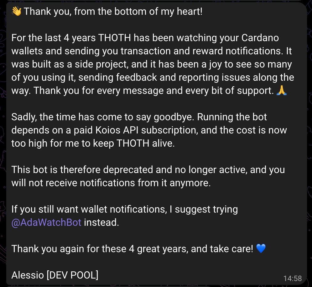thoth_cardano's tweet photo. This bot is retired https://t.co/mr3j5YQ3SW