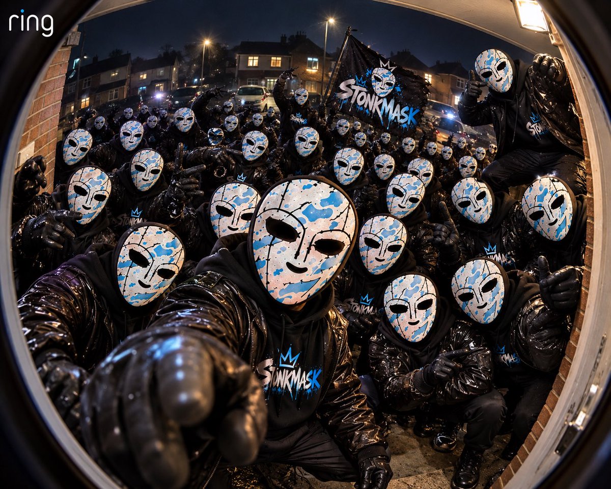 stonkmask's tweet photo. @henokcrypto No exceptions just masks 

The mask stays on https://t.co/mYsrXfBbVm