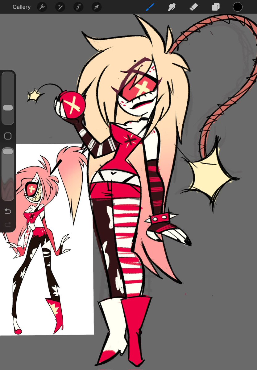 Zeebiie's tweet photo. Cherri doodle <3
#HazbinHotel #HazbinHotelCherriBomb https://t.co/zSNrvJA1a8