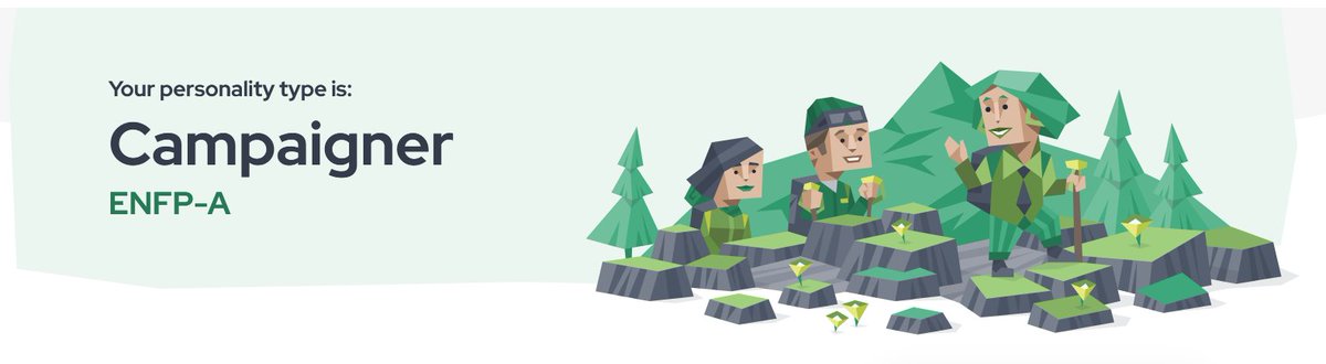 EilonwyVT's tweet photo. I got ENFP-A!

Thank you to everyone that joined the stream! https://t.co/Kp2i0OmVM1