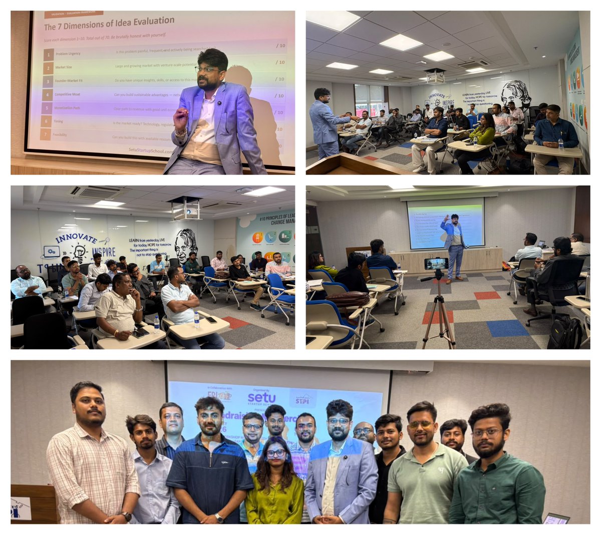 stpiepbbs's tweet photo. From Idea to Investment: Fundraising Masterclass at Electropreneur Park.

@stpiepbbs, in association with Setu Startup School, organised a 5-Hour Fundraising Masterclass under FRITEA – Where Innovators Connect Over Tea. https://t.co/StwQqHktUk