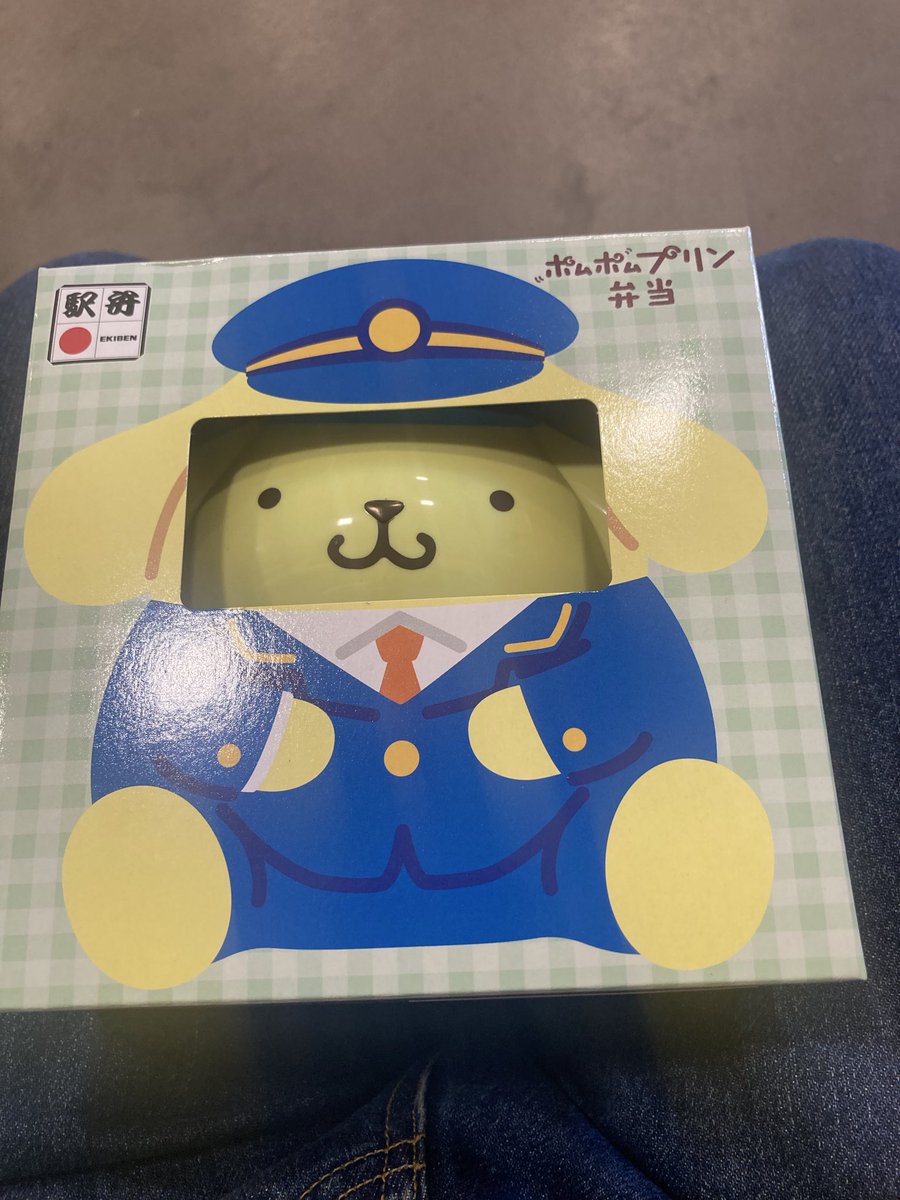 nekodennen's tweet photo. @juufuuteiraden 山陽新幹線管内だと流通してるので新大阪駅でもポムポムプリン弁当は購入出来ます https://t.co/tNya7qDyIo