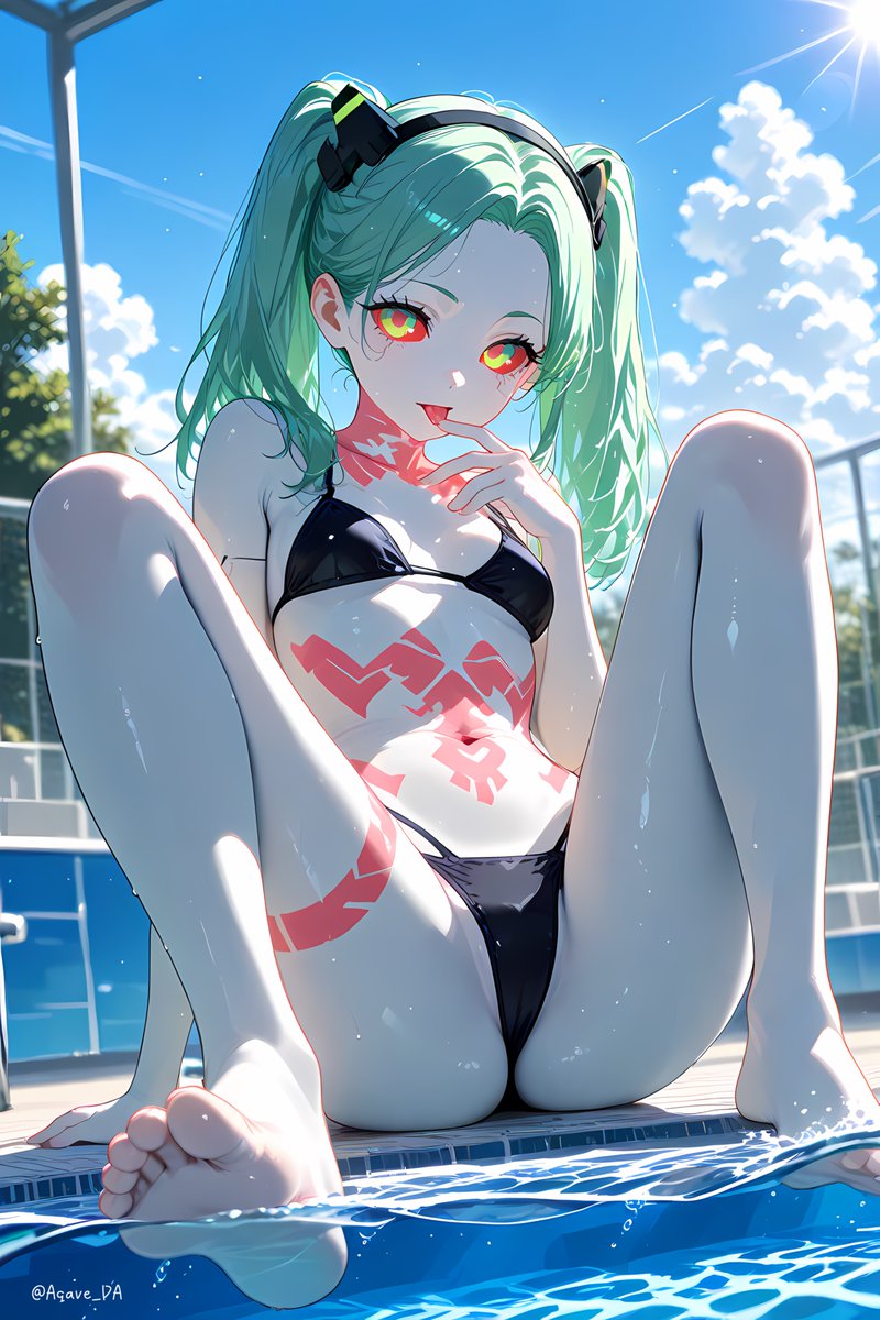 Agave_DA's tweet photo. レベッカ / Rebecca
サイバーパンク / Cyberpunk Edge Runners💥👙💚
SFW illustration, no nudity, no suggestive intent https://t.co/m6kwXUlE28
