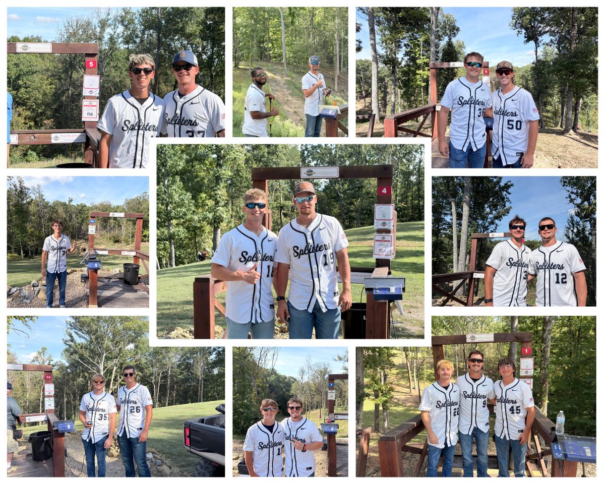 LMUbaseball's tweet photo. Proud to serve alongside LMU alum @DAGJaredEffler to support the Children’s Centers of the 8th Judicial District. 🎯
#LMUBaseball #Clays4Children #LMU https://t.co/UivHQgouj4
