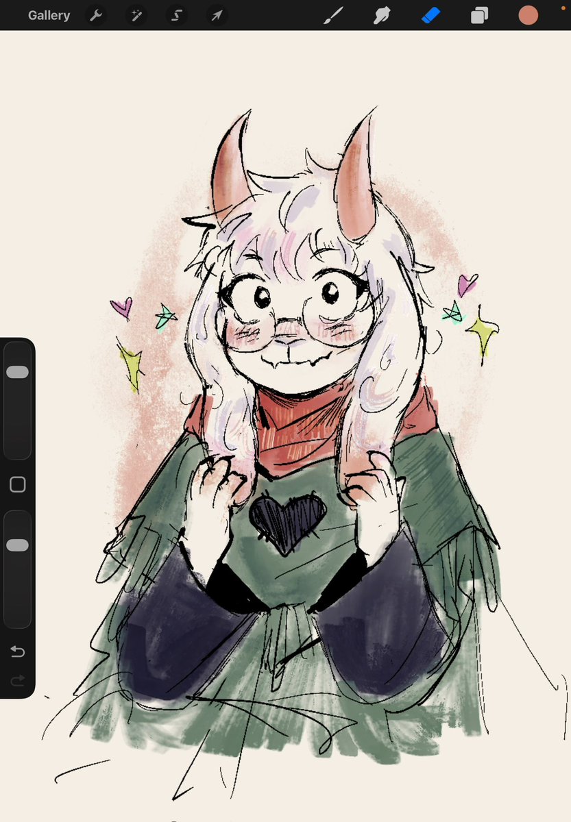 lozeroxd's tweet photo. ralsei *drool https://t.co/1oKbsHPBuh