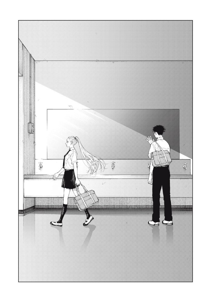 scratchthatout's tweet photo. stumbled across this new serialisation about a baseball club kid who, after retiring from the club, is immediately dumped by his girlfriend and forms a bond with the girl who sits next to him and does her hair in a wide variety of styles. look how adorable this is????? https://t.co/sVafPeb3sN
