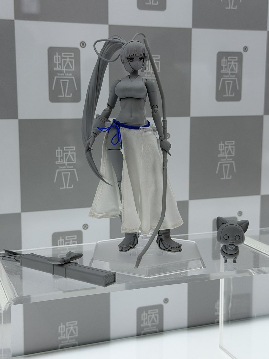 TRISKELE_HOBBY's tweet photo. 【上海WF2026会場・Snail Shellブース①】
会場を回った振り返りです。先ずはSnail Shellから🐌。
《当店のSnail Shell 販売/予約ページ》
https://t.co/Do8L7tElzl
#TRISKELE_HOBBY
#蜗之壳
#蝸之殻
#Snailshell
#ファンタジーフィギュアで遊ぼう
#上海WF
#上海WF2026
#上海WonderFestival
#上海WonderFestival2026