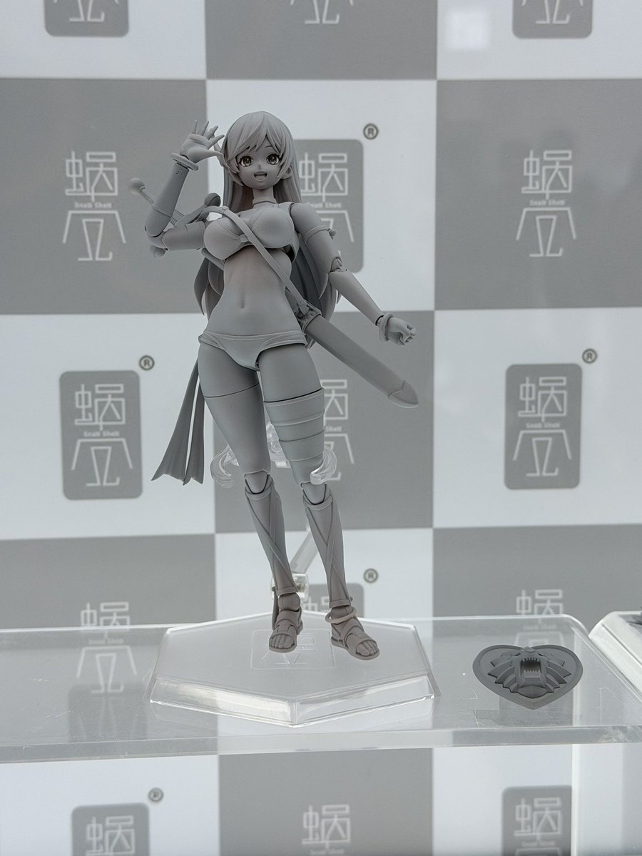 TRISKELE_HOBBY's tweet photo. 【上海WF2026会場・Snail Shellブース①】
会場を回った振り返りです。先ずはSnail Shellから🐌。
《当店のSnail Shell 販売/予約ページ》
https://t.co/Do8L7tElzl
#TRISKELE_HOBBY
#蜗之壳
#蝸之殻
#Snailshell
#ファンタジーフィギュアで遊ぼう
#上海WF
#上海WF2026
#上海WonderFestival
#上海WonderFestival2026