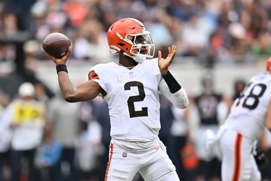 SleeperBrowns's tweet photo. Per @RuiterWrongFAN: a #Browns source informed him the team is not looking to move Shedeur Sanders and they “want to keep developing him”

#DawgPound https://t.co/P8Tp6IigGT