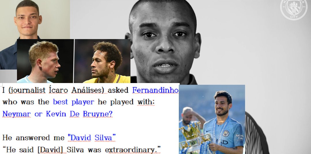 jhbe1tadfa's tweet photo. @Mounlexzyy Man City players on Silva :
 "Silva was the best player" https://t.co/1iK0xqOfeX