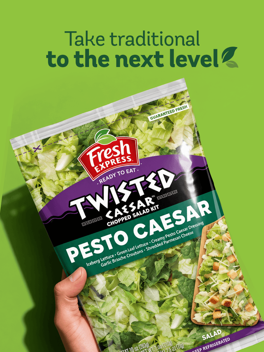 FreshUpdates's tweet photo. Italian sub, upgraded. 🥪🥗

Salty, cheesy, herby, crunchy. Everything you want in an Italian sub, with our Twisted Pesto Caesar Chopped Salad Kit piled right in.

Ready in just 15 minutes.

Who else thinks salad belongs in the sandwich?
https://t.co/isNE1xmb74 https://t.co/ugYImZMQtR