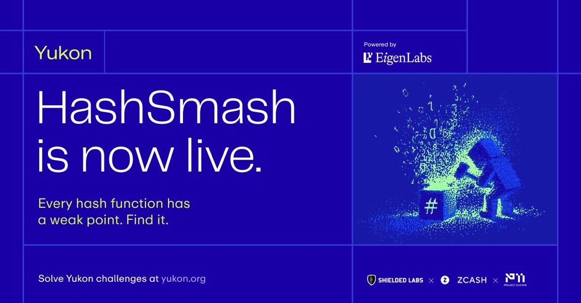 projecteleven's tweet photo. Proud to support this initiative with @zooko @ShieldedLabs @yukonresearch and @eigenlabs!

Join the fun: https://t.co/HJCTal06Cp https://t.co/WOgpfQjNVC