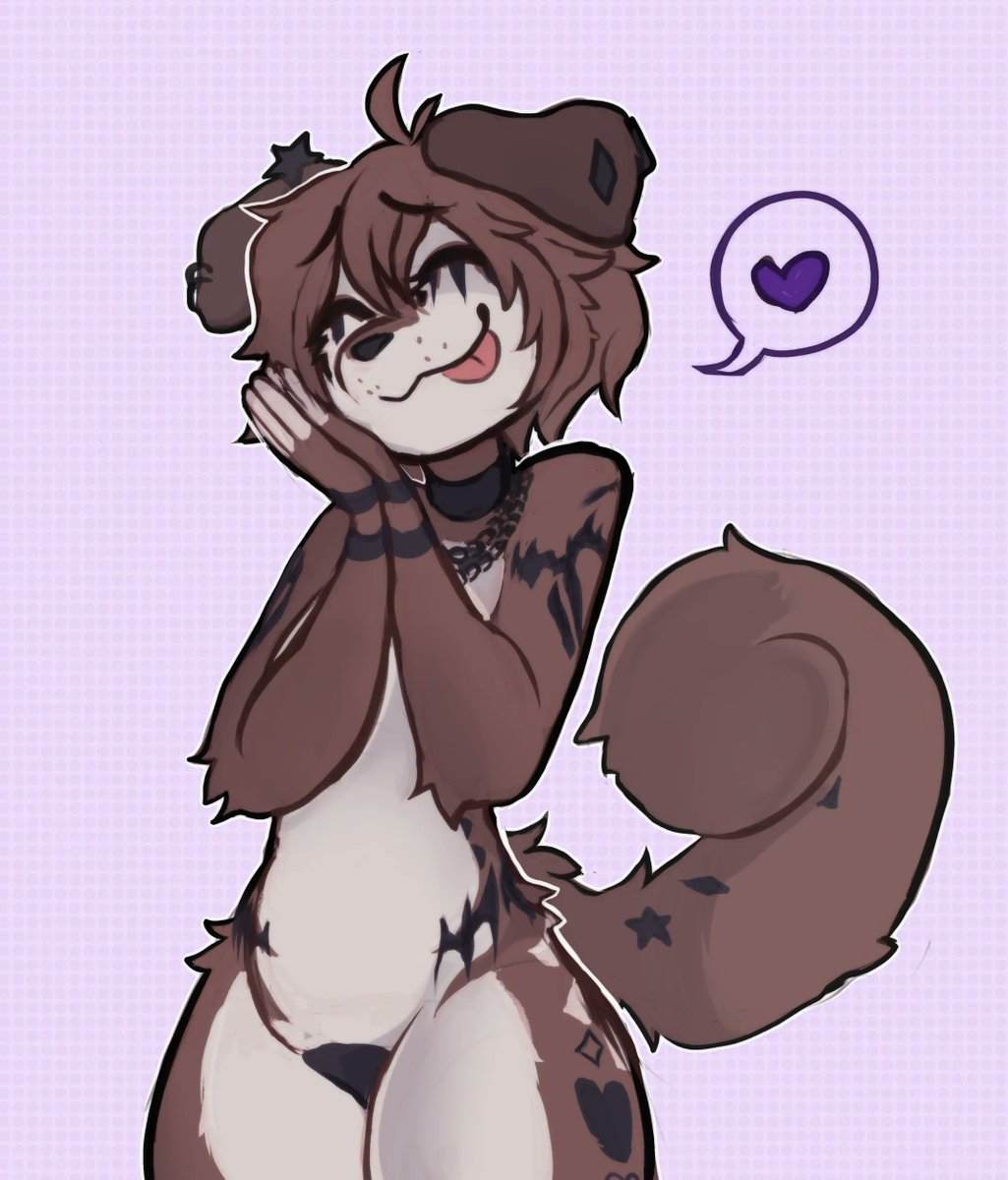lazulipawz's tweet photo. I woof you! <3 (absolutely amazing art made by @kislixarter ^^) https://t.co/cuOmuEGBa6