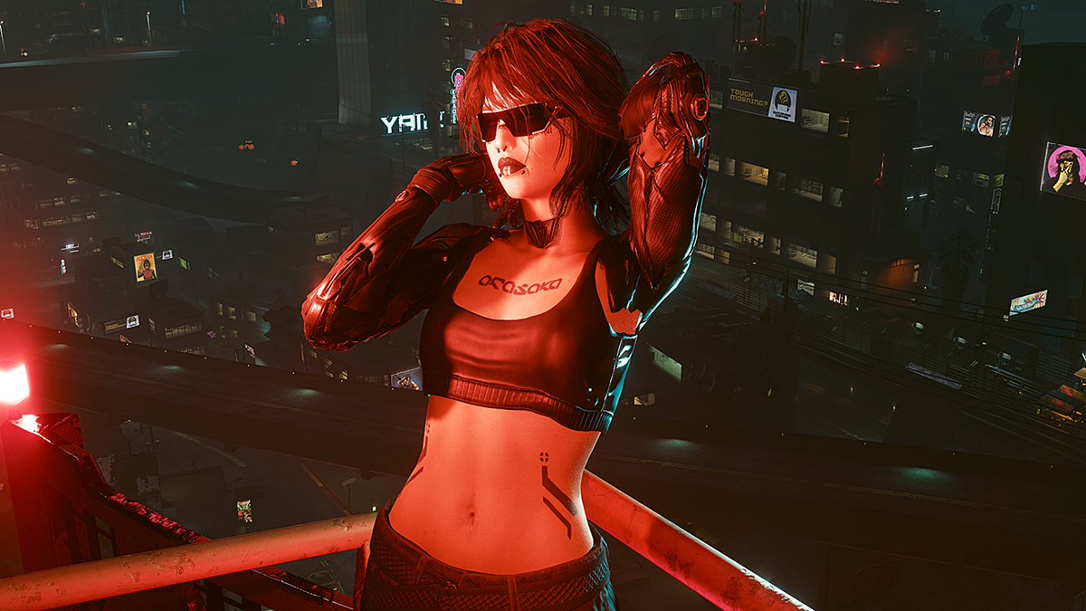 veariax's tweet photo. stick some iron in ur mouth 
and pull the trigger 

#cyberpunk2077 #cyberpunk2077v #cyberpunk2077photomode #valeriecyberpunk2077 https://t.co/627xkqymAM