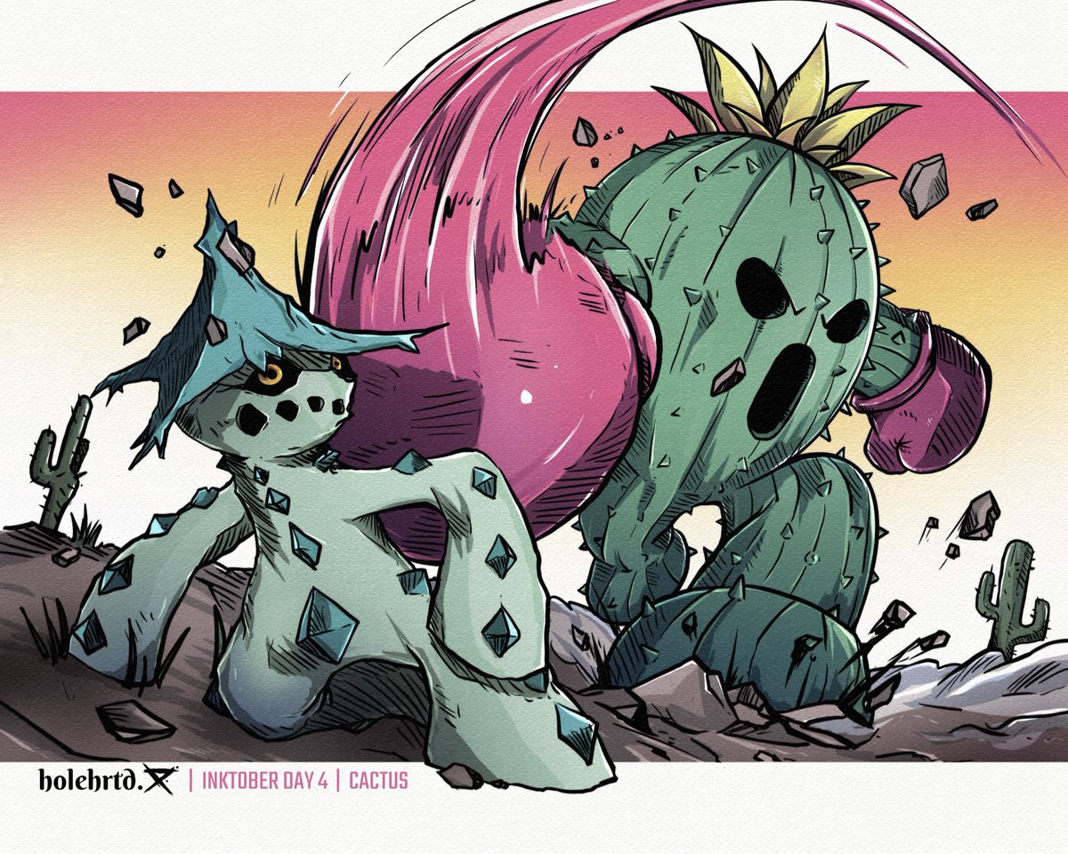 holehrtd's tweet photo. Inktober Day 4 // cactus

#inktober #digimon #pokemon https://t.co/QiYUPxZlxW