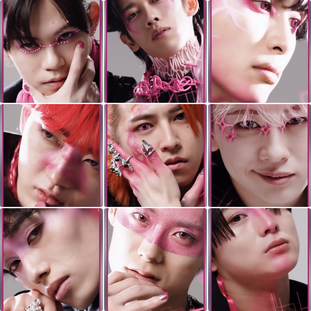 charagohan_614's tweet photo. ラストのSpotify Canvasはリョウガさん💜😭
超特急9人全員のHeroes Style変身動画が集まったので、全員分全画面で号車順に繋げました✨️
チャーはん推しなのでシューのきゅるきゅるな目と変身後も描かれる筋肉、マサの横顔と二重幅がドアップなのが😭
保存ご自由にどうぞ🙌🏻💞
https://t.co/4XmKAJdrlC https://t.co/vL6aiPIERi
