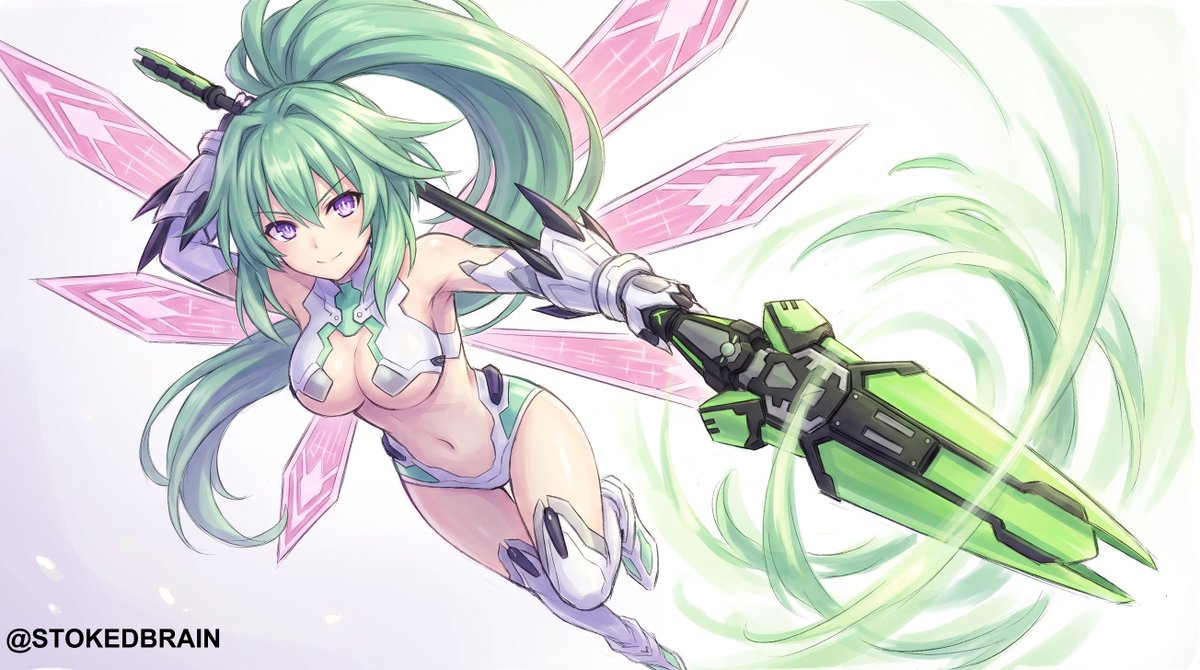 STOKEDBRAIN's tweet photo. #ネプテューヌ #Neptunia #超次元ゲイムネプテューヌ
finally done, (づ￣ ³￣)づ
I am lucky I'm on break.
I tried a few new things...

“Do try to keep up.”💚🍵 https://t.co/ljZvah8ywh
