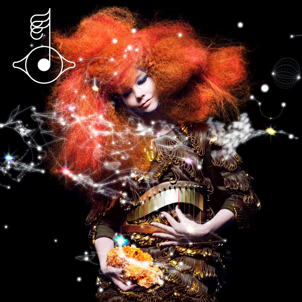 mynameisobelpg's tweet photo. 15 years ago today, Björk released Biophilia, her seventh studio album. Blending science and nature, it explores everything from crystals and viruses to dark matter and DNA, alongside gravity harps, a Tesla coil and a gameleste. An “app album” built around a 3D constellation. https://t.co/sLZUtZMjyB