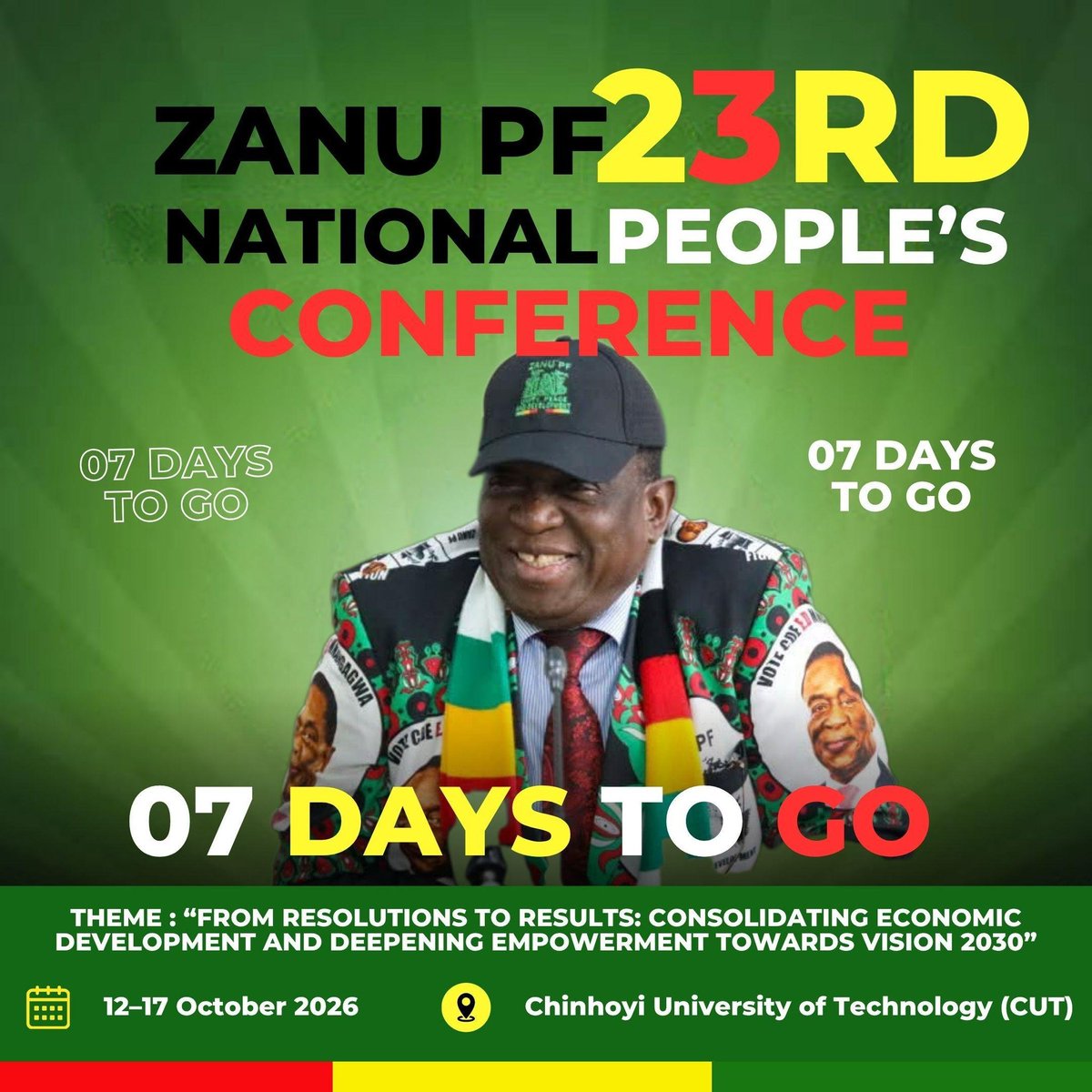 JohnKleer01's tweet photo. 7 Days 2 Go.......#ZanuPF https://t.co/8pb1Bicvnf