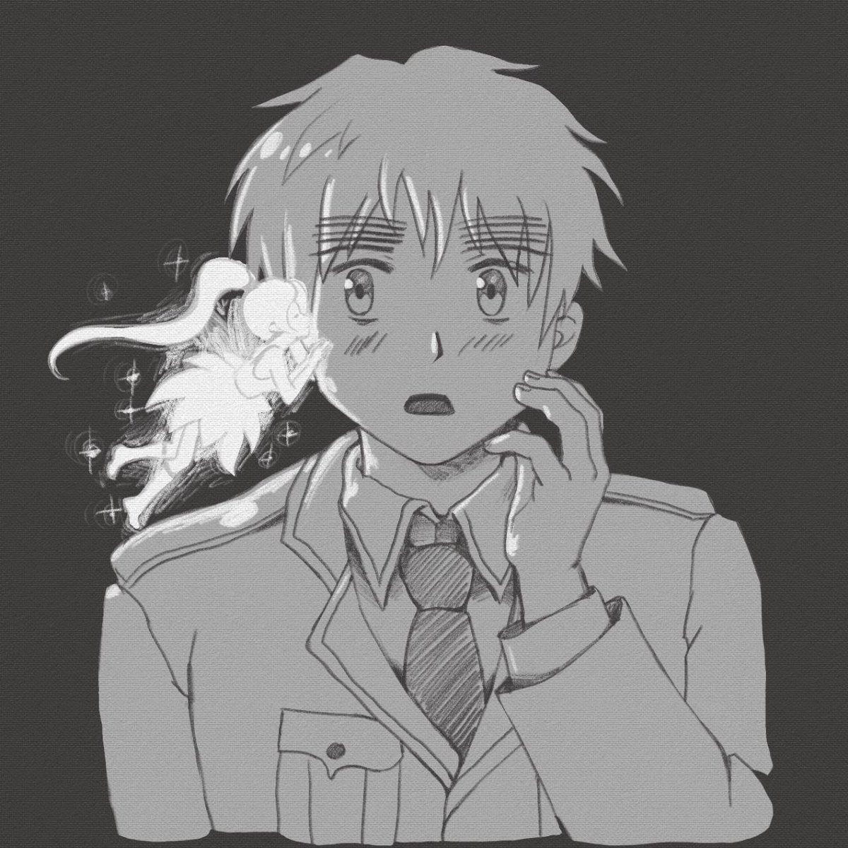 meingottxd's tweet photo. Day 5 of #inktober2026 - smack

I wonder is England so beautiful because fairies love to kiss him or do fairies love to kiss him because he's so beautiful?🧚‍♀️

#inktober #hetalia #england #aph #aphengland https://t.co/j6U3N6ALGm