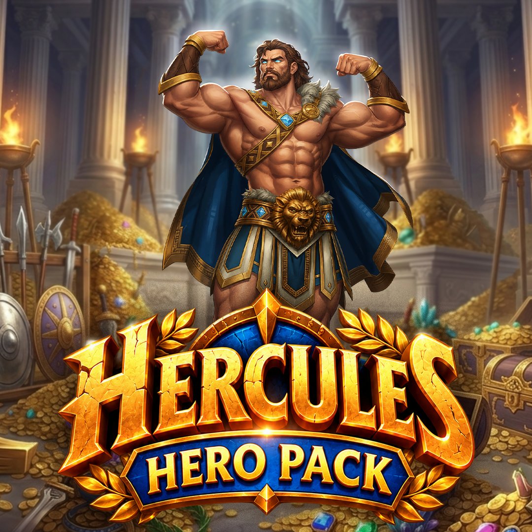 TempleRun's tweet photo. Last chance! ⚡ 
The Herculeus Hero Pack won't be around forever.
Unlock the legendary hero and power up your next adventure before it's gone!

🕹️ Play now: https://t.co/J0VThXbMw9

#TempleRun2 #HeroPack https://t.co/Jb5de0g7tj
