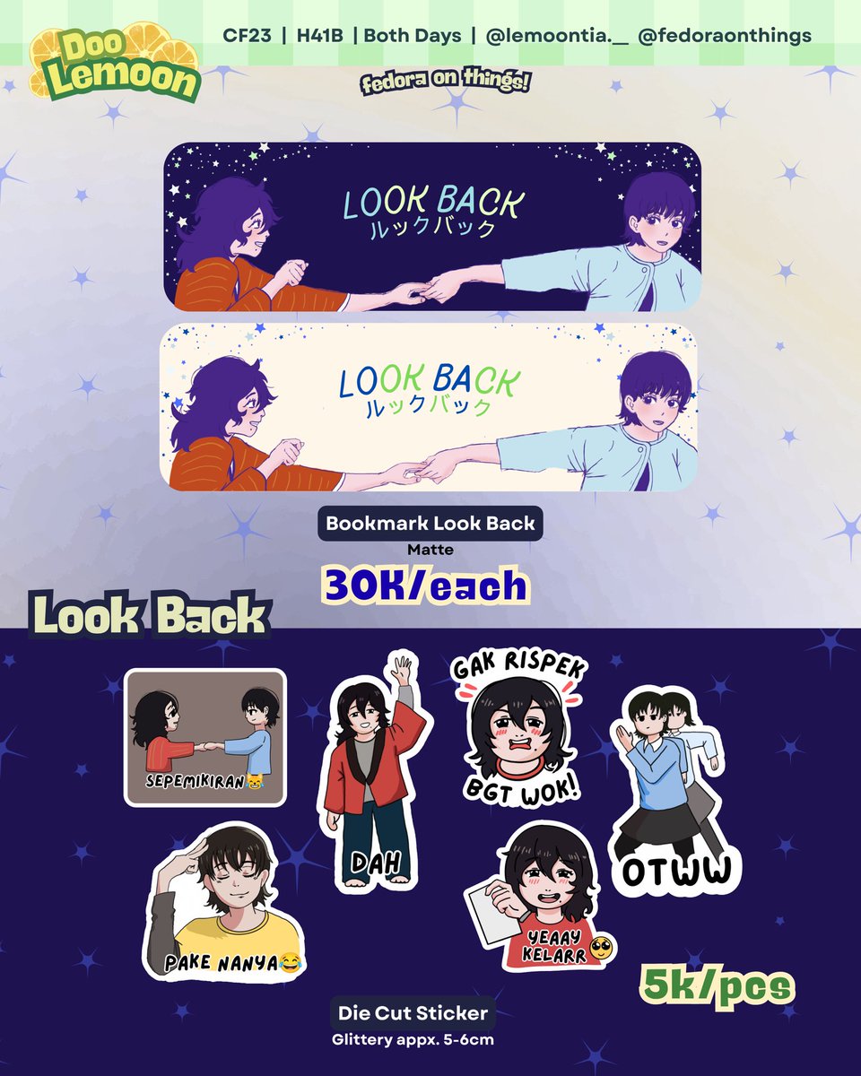 kaburamaroo's tweet photo. 🍋 Look Back, JJK (Jujutsu Kaisen) 

#Comifuro23 #CF23 
[CF Comifuro 23 Catalogue] https://t.co/qGCZwrCtRe