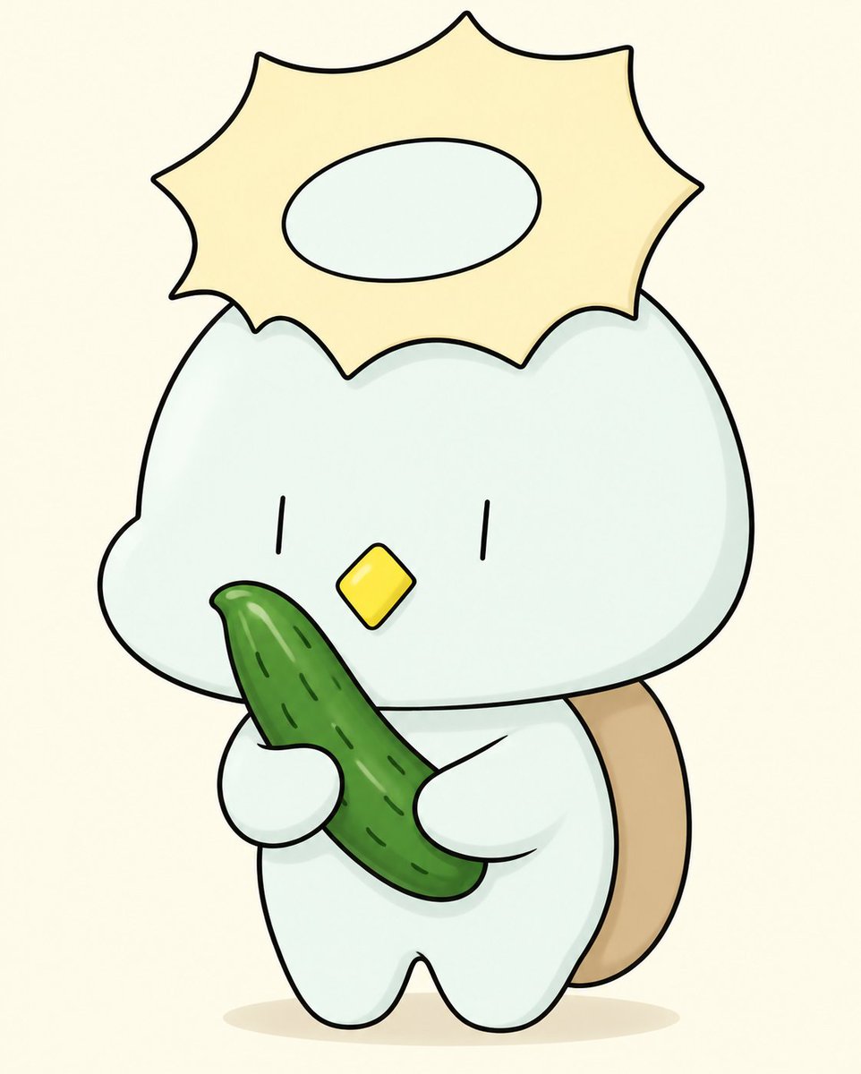 shirolisdev's tweet photo. きょうの英単語をお送りします🌟

own（自分の）

です！

https://t.co/uZujXNgvKf

This cucumber is my own special treasure.
(このキュウリはワシだけの特別な宝もんや。)

ゆるたん、英検2級 / TOEIC 600点目標 などで出題中です🍀

#英単語 #個人開発 https://t.co/1YUA3TdjFg