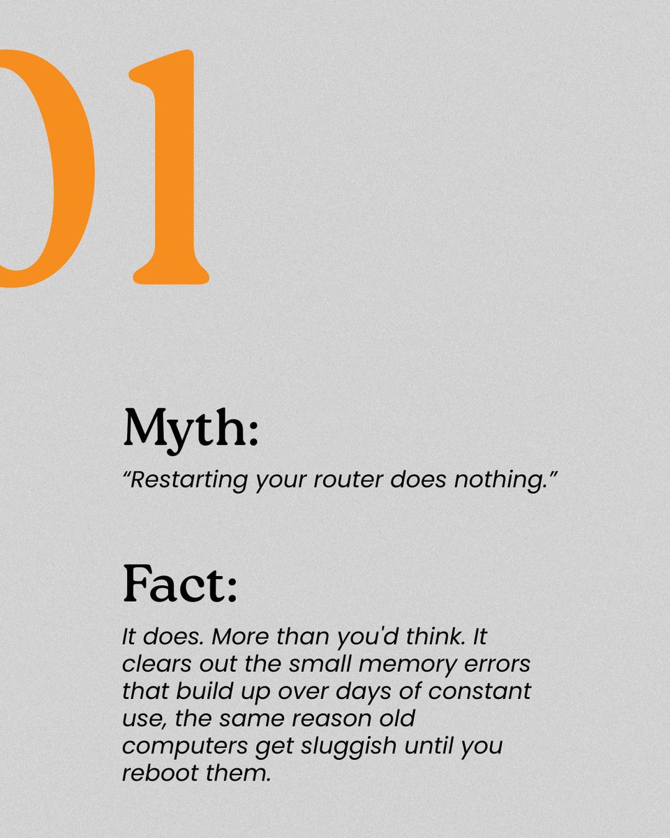 EarthLink's tweet photo. Somebody's been lying to you about your Wi-Fi for years. We're not naming names, but https://t.co/Ea0GIiwcG8 has the receipts.

#EarthLink #InternetMyths #PlainTalk #RealAnswers https://t.co/THrOTpLfze
