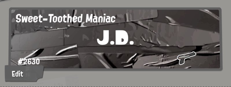 caIf1sh's tweet photo. my in game jd splash tag 💝 im still working on getting the dark horse title https://t.co/H9Hts5ypzH