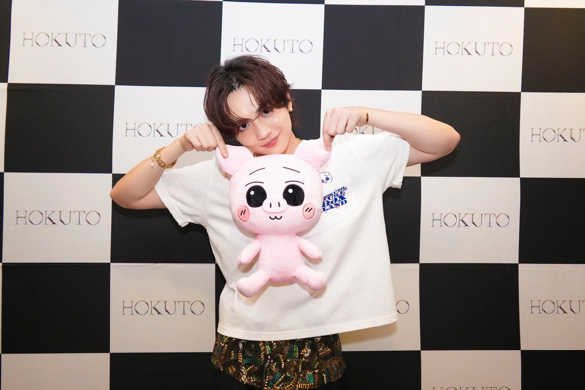 hokuto_staff's tweet photo. ／⋰
「JUKE BOX LAND」
@宮崎県都城市���合文化ホール✨🎤
ありがとうございました！
＼⋱

ライブの感想や動画は
🔽こちらのハッシュタグをつけて
ぜひ投稿してください📝
#LDHPERFECTYEAR2026
#PY2026_JUKEBOXLAND
#ShareLDH_JUKEBOXLAND

次は追加公演！横須賀芸術劇場にてお会いしましょう🐷

#HOKUTO #JUKEBOXLAND
@HOKUTOBOO36
