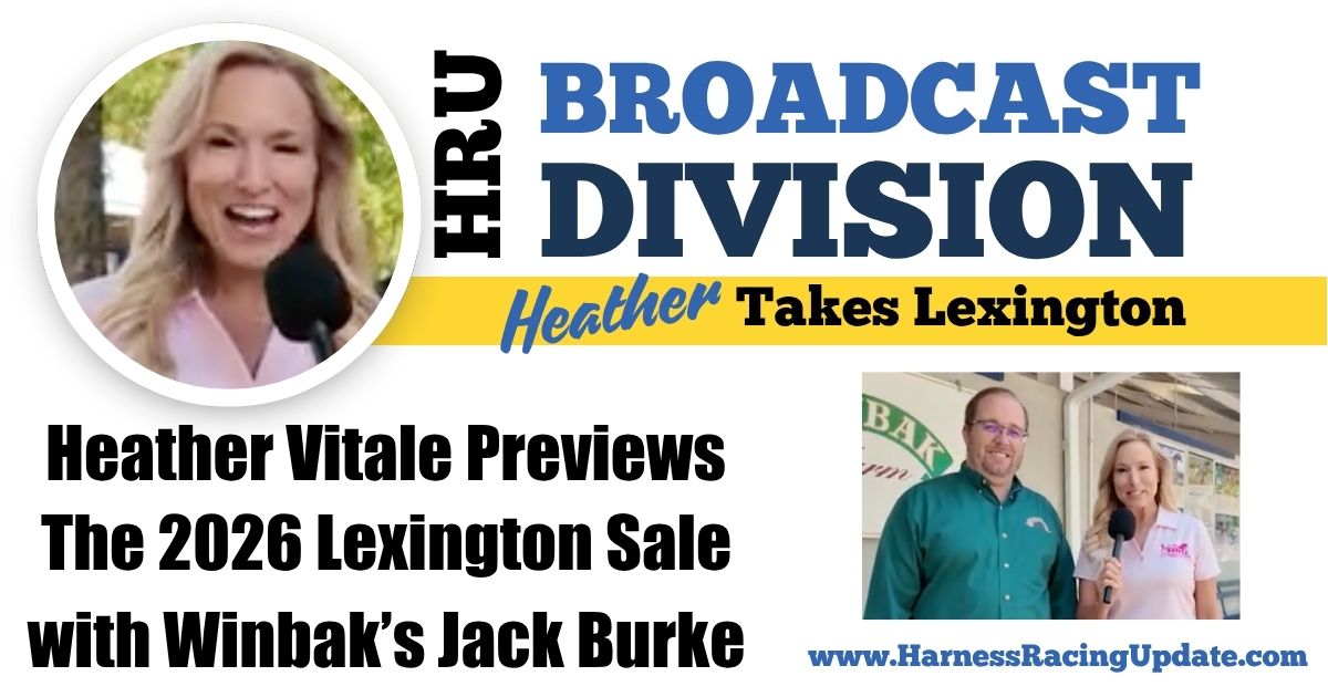 HarnessUpdate's tweet photo. • @HeatherBVitale interviews @WinbakFarm general manager Jack Burke to preview the 2026 sale, which begins on Oct. 5 at the Fasig-Tipton sales pavilion.
https://t.co/fE8slLl62Y https://t.co/yKgkNXVZMX