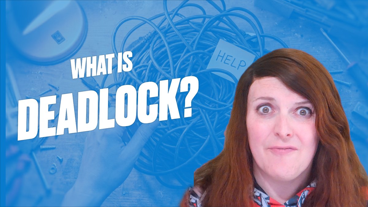 craigndave1's tweet photo. Ever wondered why a computer program can freeze without actually crashing? 🤔

It could be a deadlock! 🔒🔄

🎬 Fine out more - https://t.co/PHlmCLstVt

#TeamCompSci #CraignDave #ComputerScience #Deadlock #stem https://t.co/UjrWmg2fyA