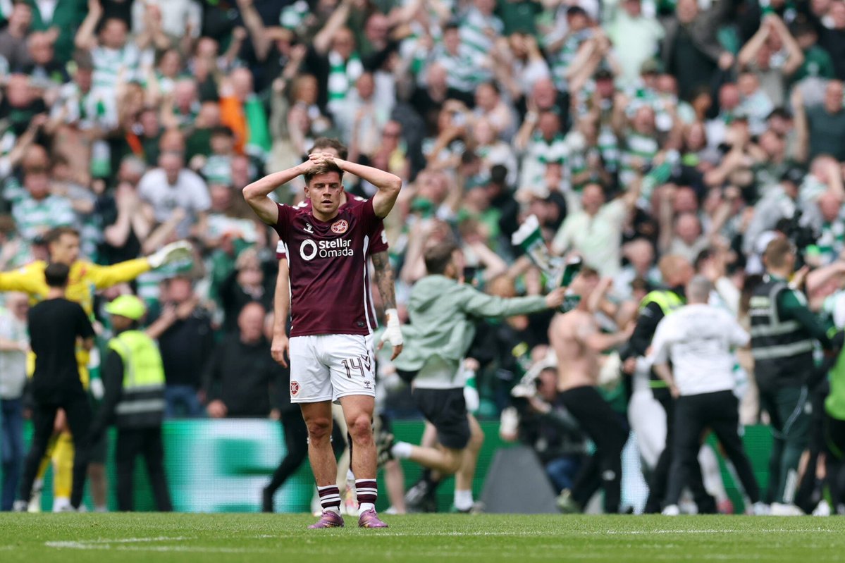 conorbyline's tweet photo. 🗣️ Hearts legend Rudi Skacel has taken a swipe at Celtic following last season’s dramatic conclusion to the Scottish Premiership title race.

He said: “When they came back from Celtic Park, I felt sick. I was really disappointed. I think it was a big loss for Scottish football as well.”

Skacel went even further, claiming Celtic “doesn’t deserve to win a championship.”