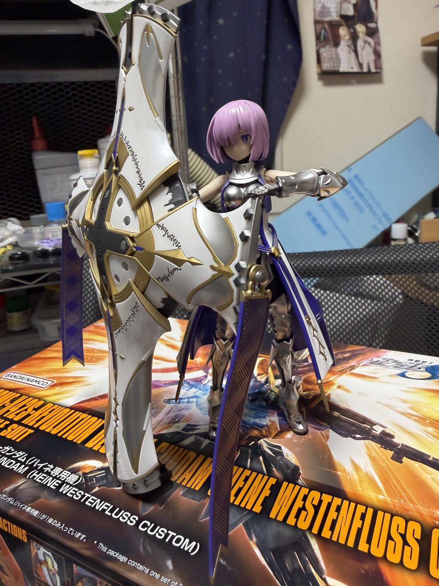 TIEF_SEE's tweet photo. 30msのマシュやっと終わったー
肌以外全塗装 https://t.co/07yUUQ6I7M