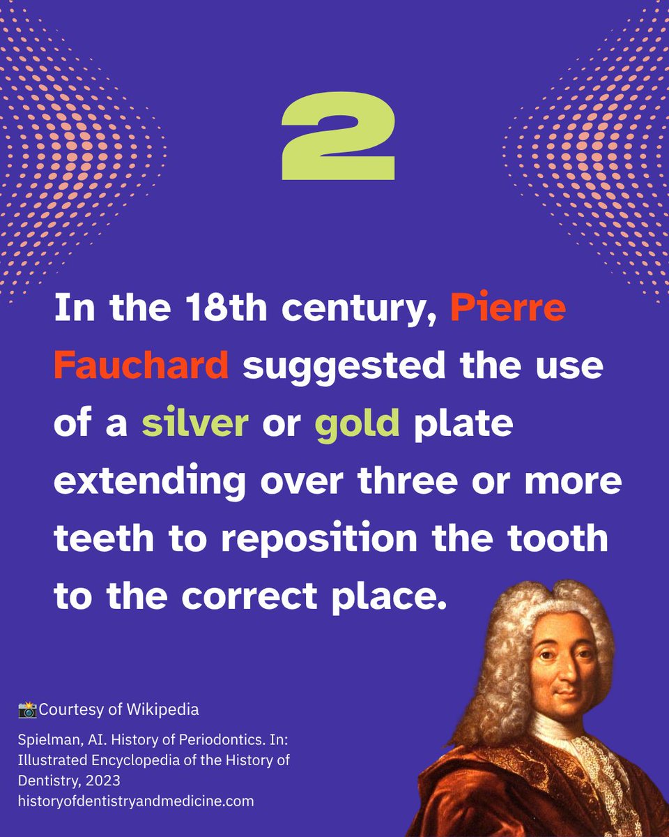 UFDentistry's tweet photo. October is National Orthodontic Health Month. We wanted to highlight it by starting with some historical facts about this dentistry specialty #OralHealth #Dentistry #Orthodontics #Orthodontists. A 🧵 https://t.co/MJIVdwyjTZ