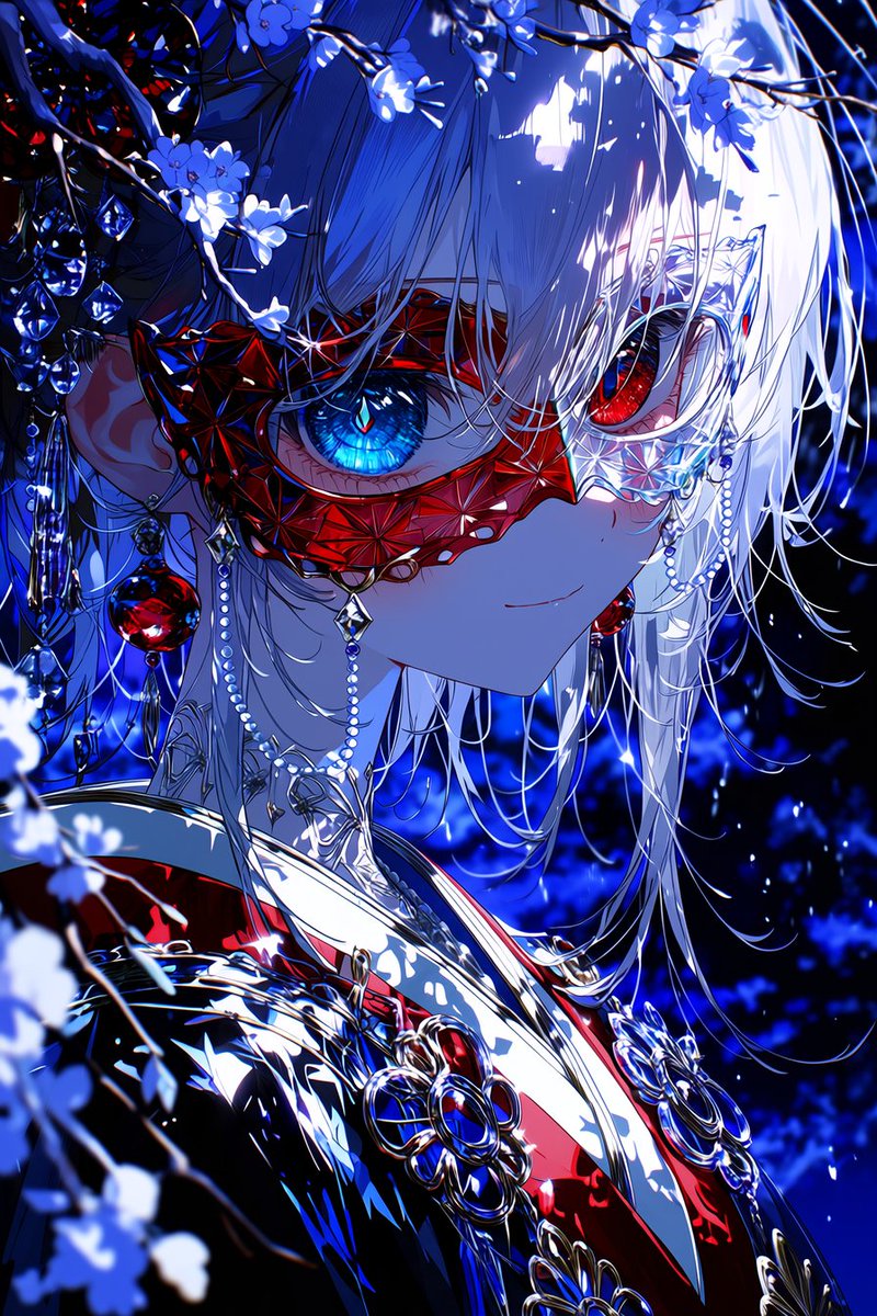 mugi_AI_Art's tweet photo. 【ゆる募】
#AIハロウィン仮面舞踏会
期間：今から明日6日23時59分まで

ハロウィンの季節🎃
仮面で身を包んだ姿になることも多いのでは|q•д•,,)ﾁﾗｯ♡
素敵な仮面イラストを見せてください(⩌⩊⩌) https://t.co/keDgFK9i8M